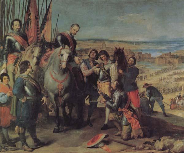 Jusepe Leonardo The Surrender of Juliers oil painting image